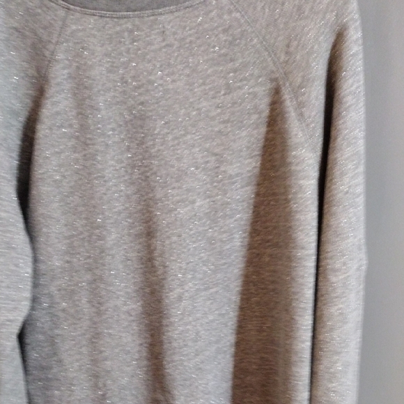 Old Navy Vibrant And Fun Gray Sparkle Sweatshirt - Picture 4 of 4